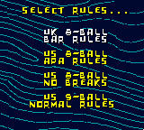 3D Pocket Pool screenshot 4 for GameBoy Color